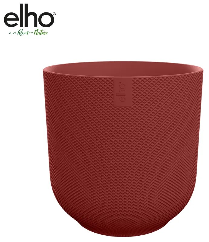 Pot Elho Jazz Round tuscan red