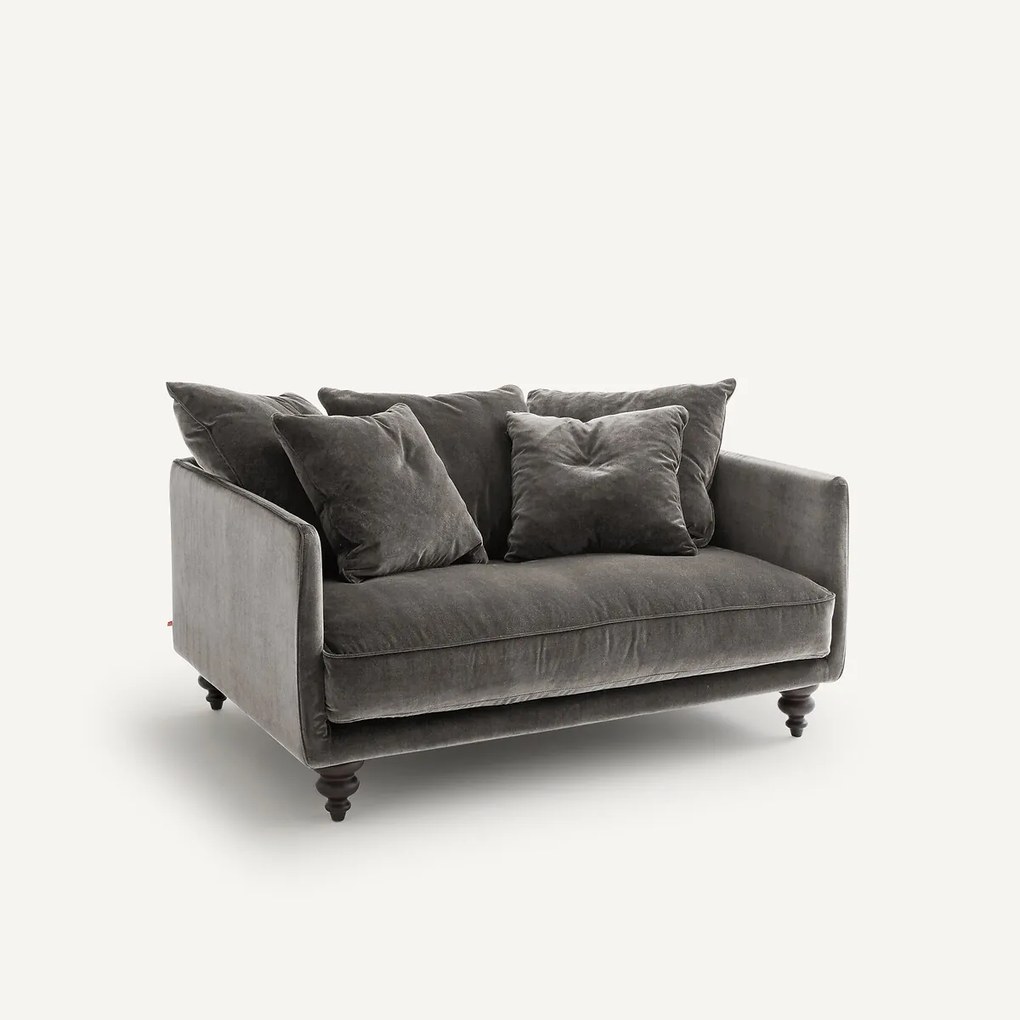 2-zits compact fluwelen zetel, Lazare