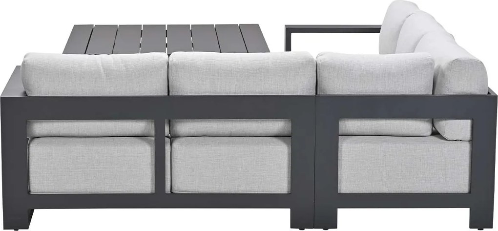 Garden Impressions Malakka lounge dining set 4-delig - valley sand