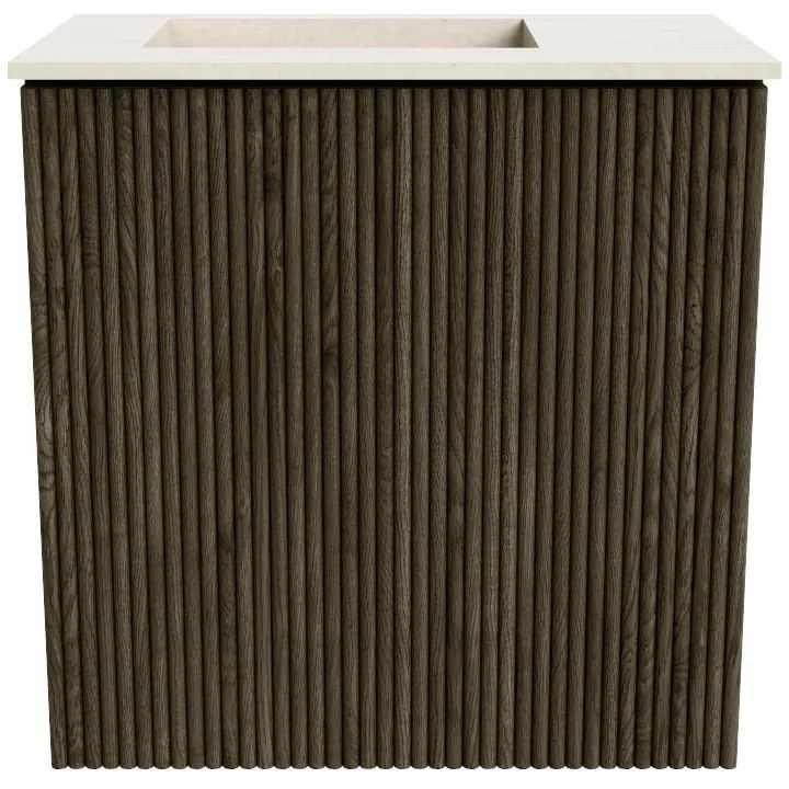 Mondiaz Joya DLux 40cm toiletmeubel shadow met wastafel faye links zonder kraangat meli