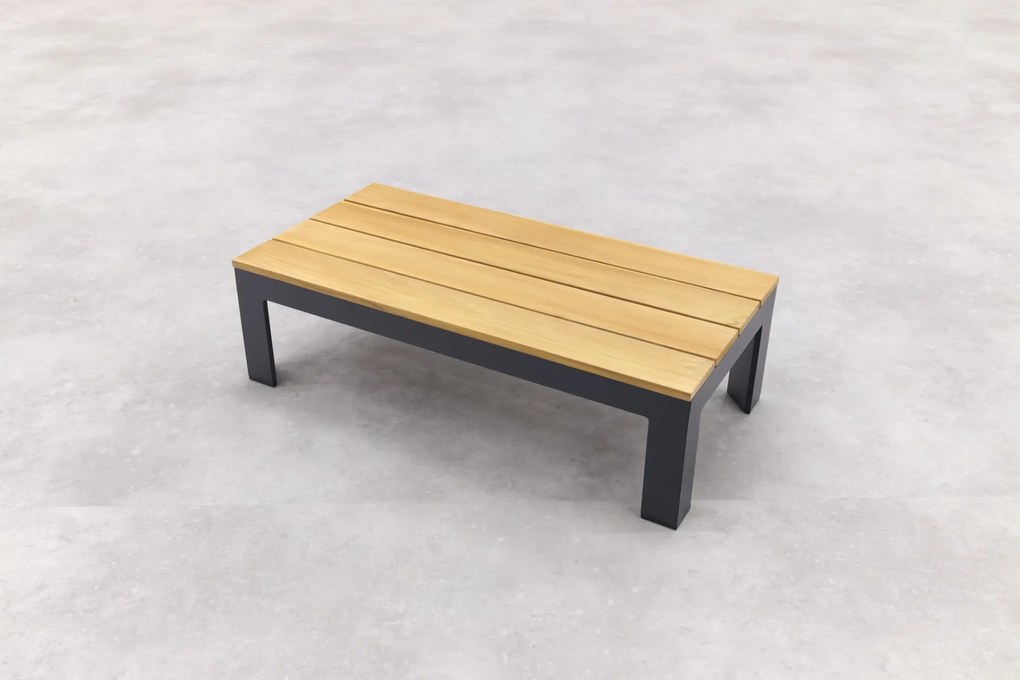 Avalounge loungeset - Aluminium/teakhout - 5 persoons