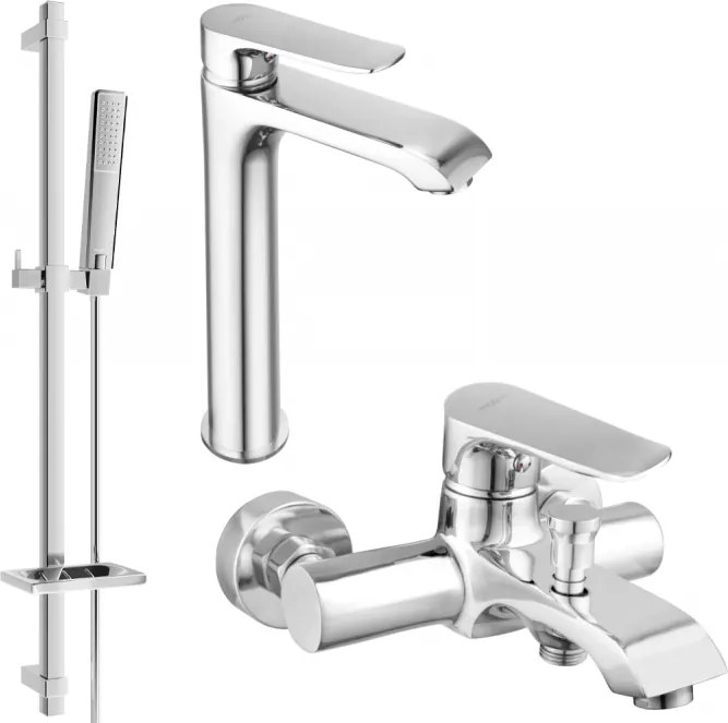 Mexen Pecos DQ72 badset, chroom - 72713DQ72-00