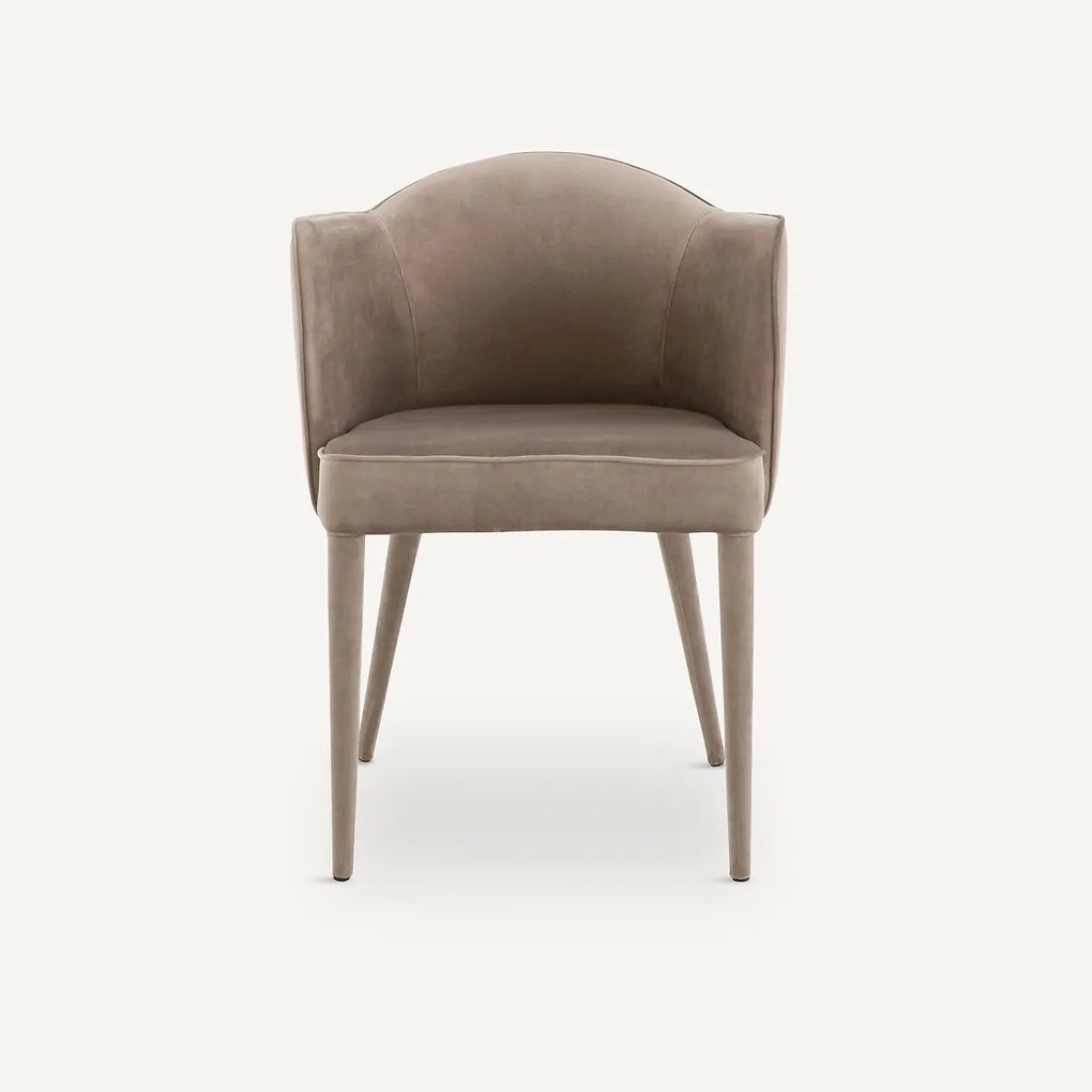 Tafel Fauteuil in fluweel, Leos