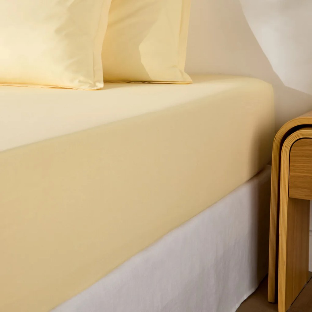 Hoeslaken perkal katoen, 80 draden, 30 cm kop, Scenario