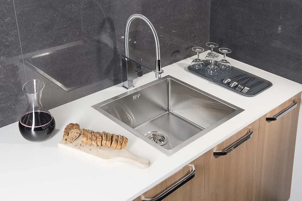 Sapho Epic spoelbak 54x43x20cm RVS