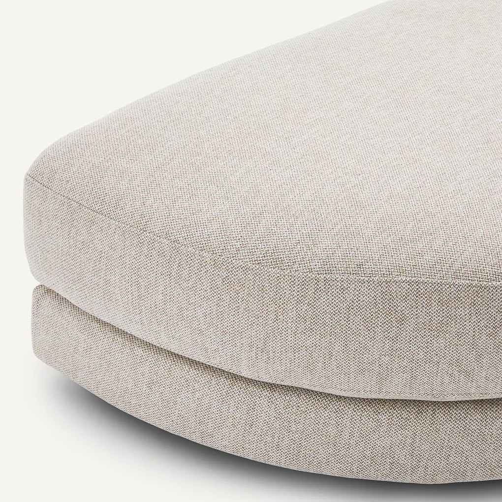 Modulaire voetensteun in tweed, TIBERIO