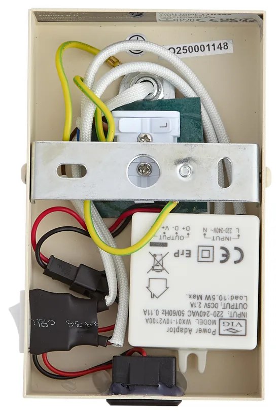 Moderne wandlamp beige verstelbaar met USB-C - Croft