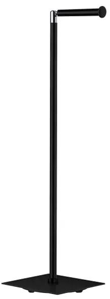 Smedbo Outline Lite Toiletrolhouder - 14.5x61.5x14.5cm - RVS Mat Zwart FB636
