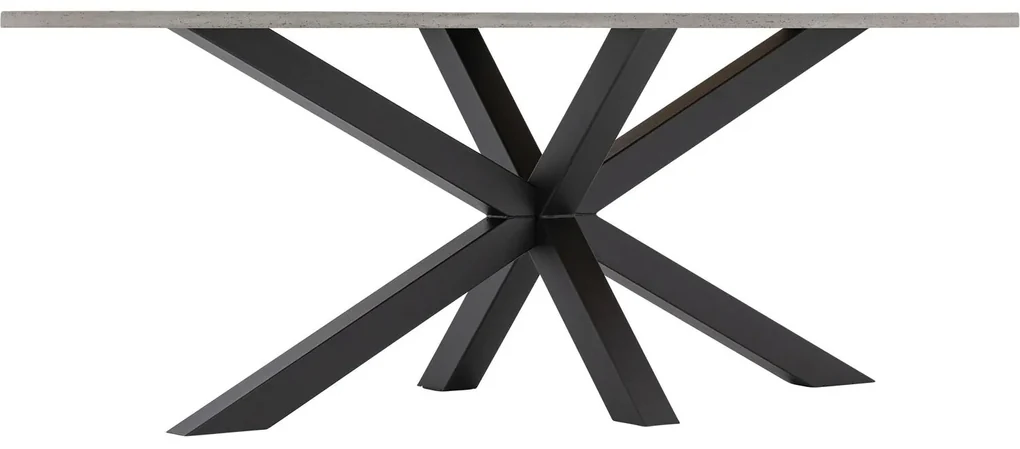 Goossens Eettafel Stone, Ovaal 210 x 120 cm