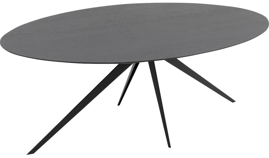 Goossens Excellent Eettafel Uniek, Ovaal 180 x 110 cm