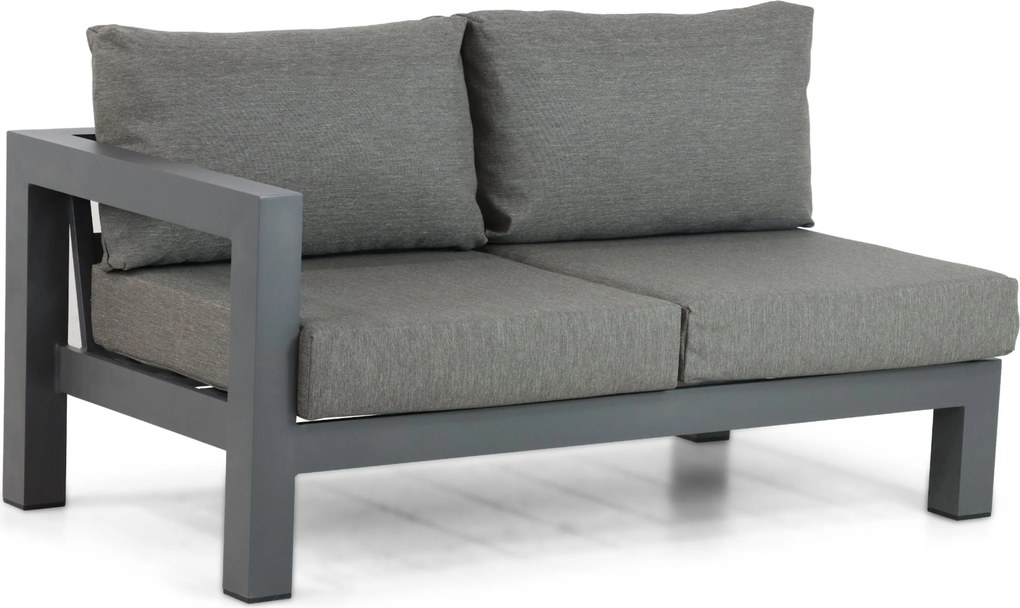 Hoek loungeset 6 personen Aluminium Grijs Lifestyle Garden Furniture Luca