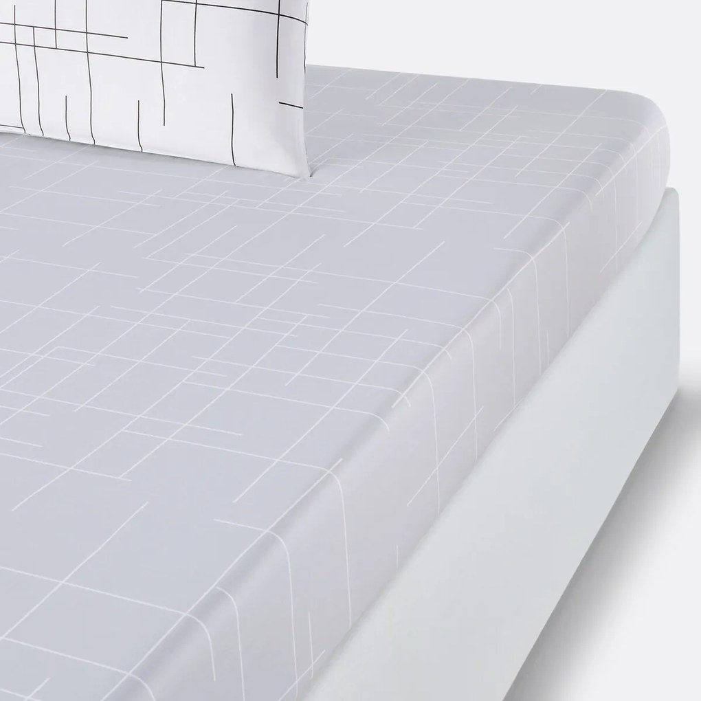 Hoeslaken in katoen, Charline