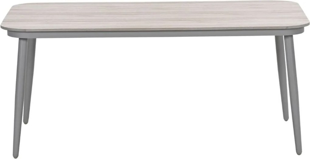 Garden Impressions Lagan lounge dining tafel 160x90 cm - taupe-light teak vironwood