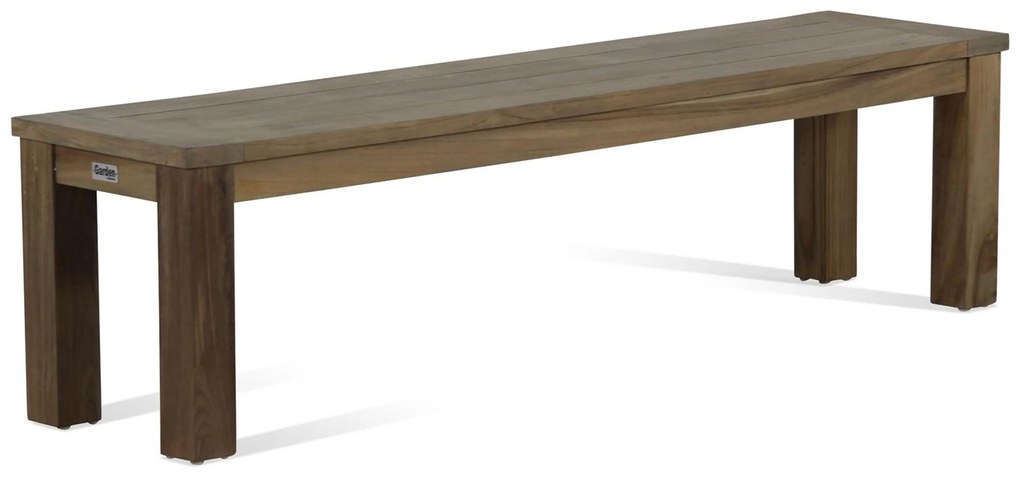 Garden Collections Brighton Picknickbank Teak Old Teak Greywash