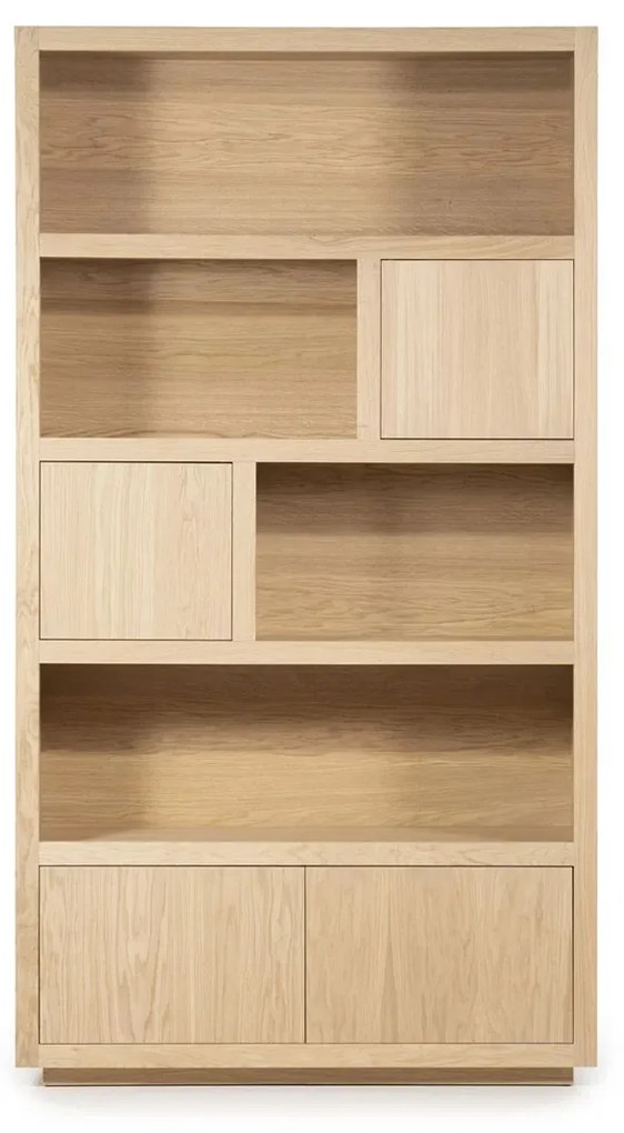 Vakkenkast Naturel Eiken 120 Cm - 120x42x220cm.