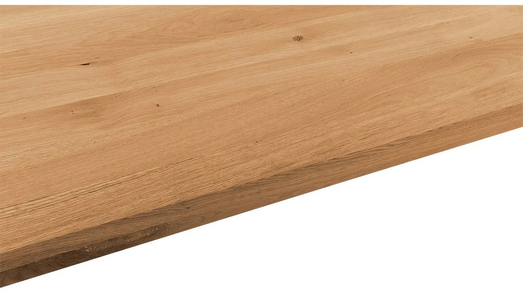 Goossens Eettafel Blade, Strak blad 180 x 90 cm 6 cm dik