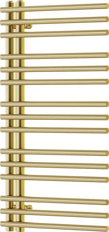 Mexen Neptun decoratieve badkamer radiator 900 x 500 mm, 291 W, goud - W101-0900-500-00-50
