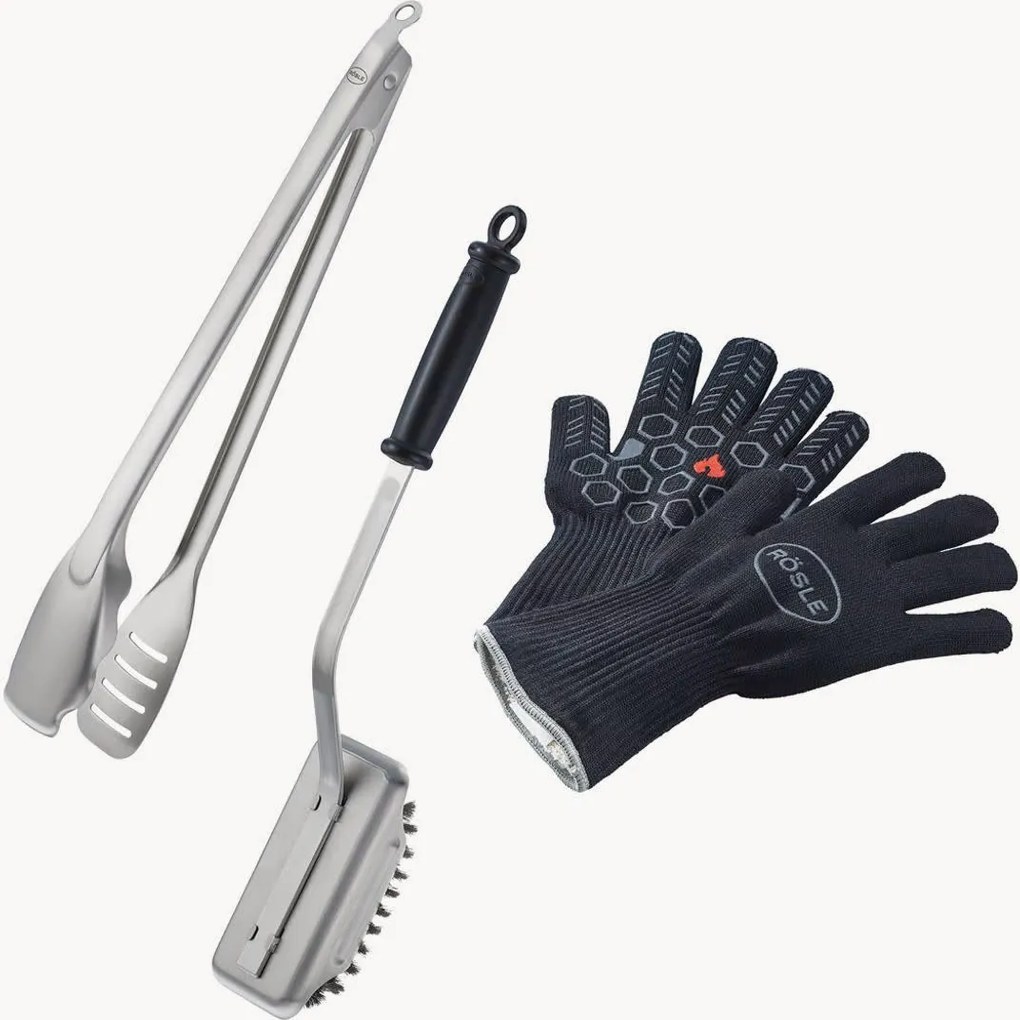 Barbecueaccessoireset Charlie, 4-delig