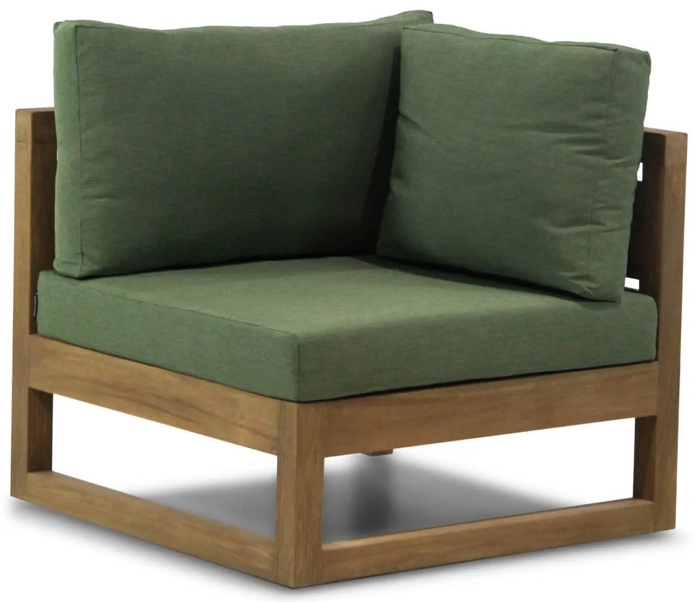 Hoek loungeset 5 personen Teak Old teak greywash  Garden Collections Richmond/Manchester