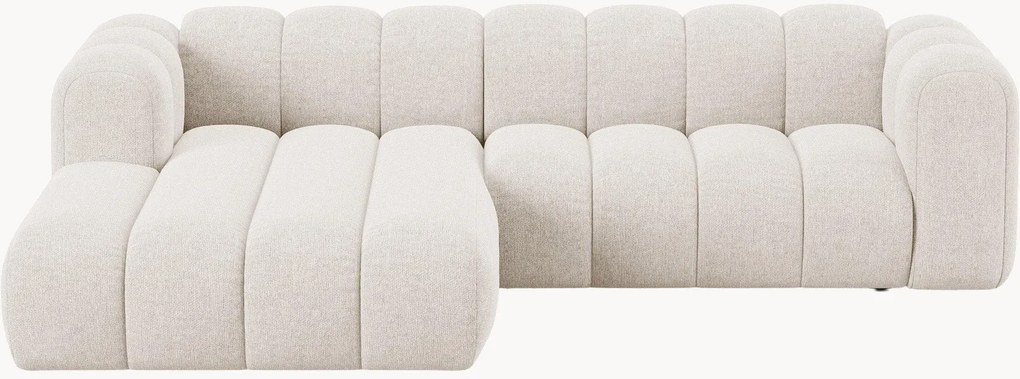 Modulaire chenille hoekbank Lupine (3-zits)