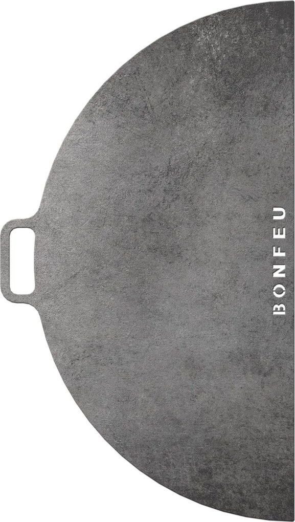 BonFeu Plancha ½ diameter 60cm bakplaat - grilplaat - 6mm dik