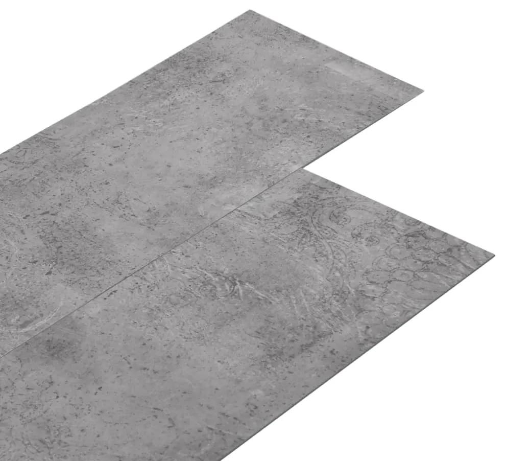 vidaXL Vloerplanken niet-zelfklevend 4,46 m² 3 mm PVC cementbruin