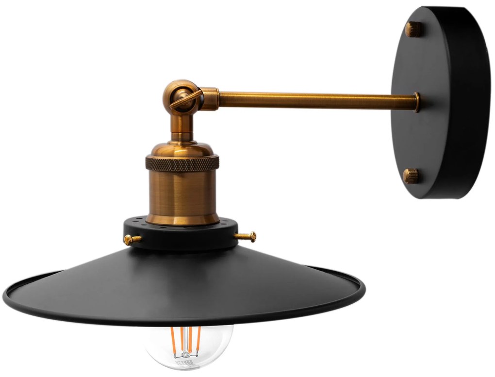 WANDLAMP PORTO APP184-1W ZWART