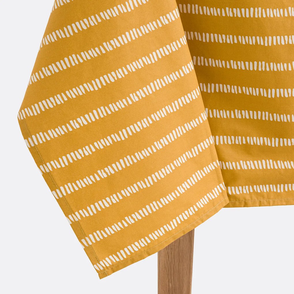 Tafelkleed in gecoat katoen Irun