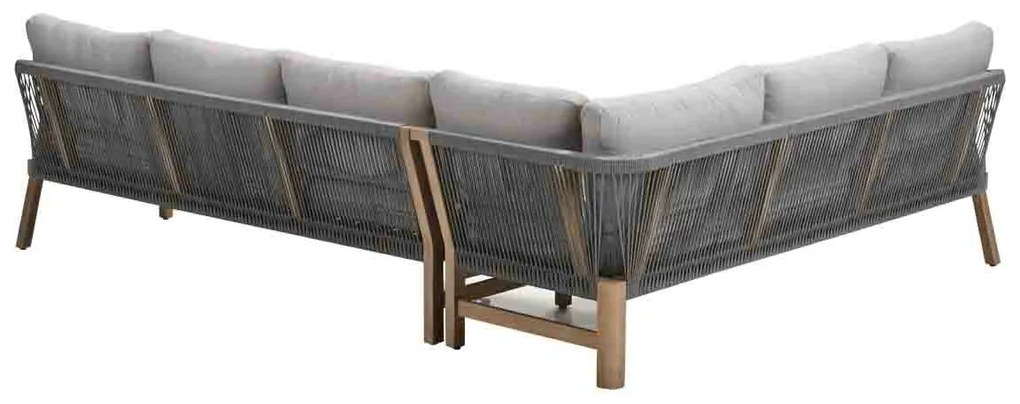 Garden Impressions Alora lounge dining set 2-delig links - grey sand