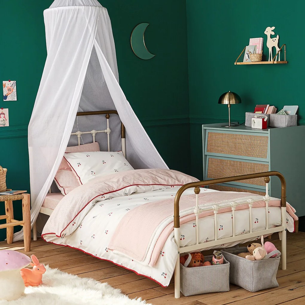 Bed in staal metaal, Asper