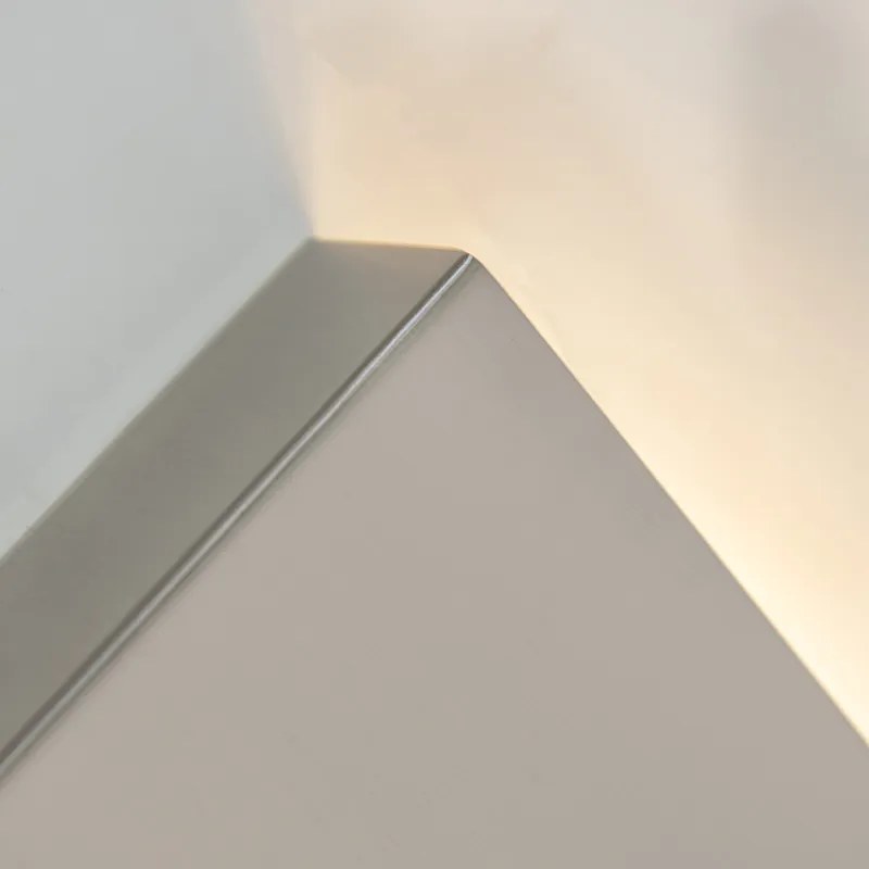 Moderne wandlamp staal 2-lichts - Otan Modern G9 Binnenverlichting Lamp