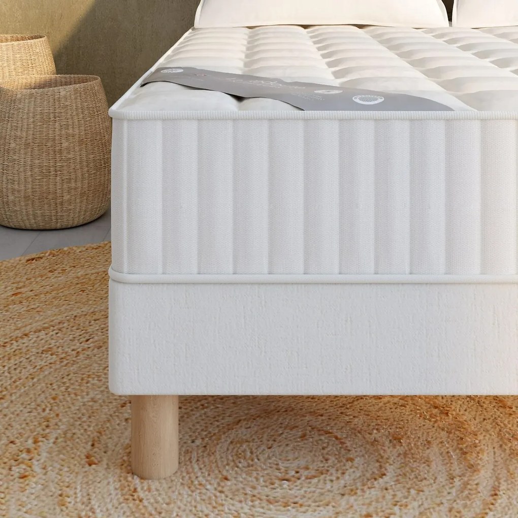 Origine-matras met 520 veren, stevige ondersteuning, zacht ligcomfort