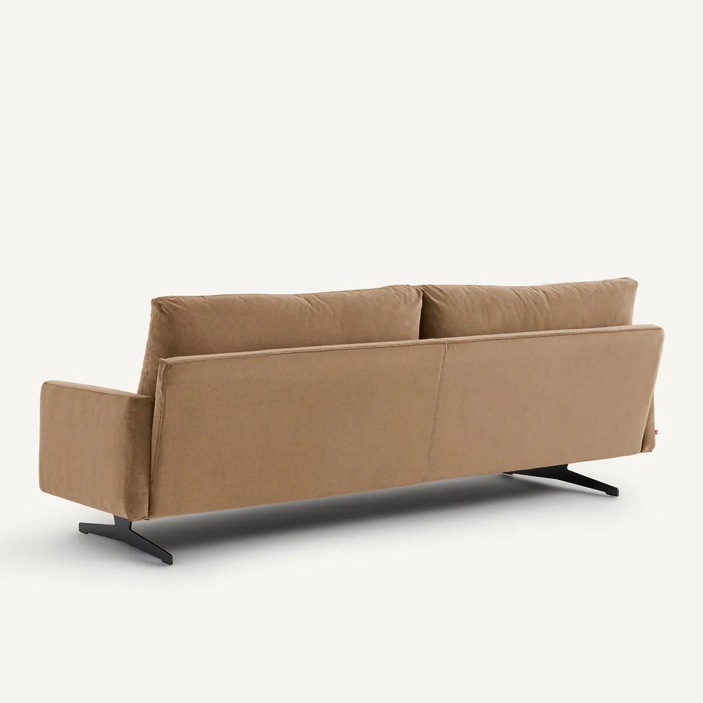 Bank van stonewashed fluweel, DELICATO