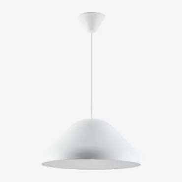 Jubina Ijzeren Plafondlamp Wit & B - Sklum