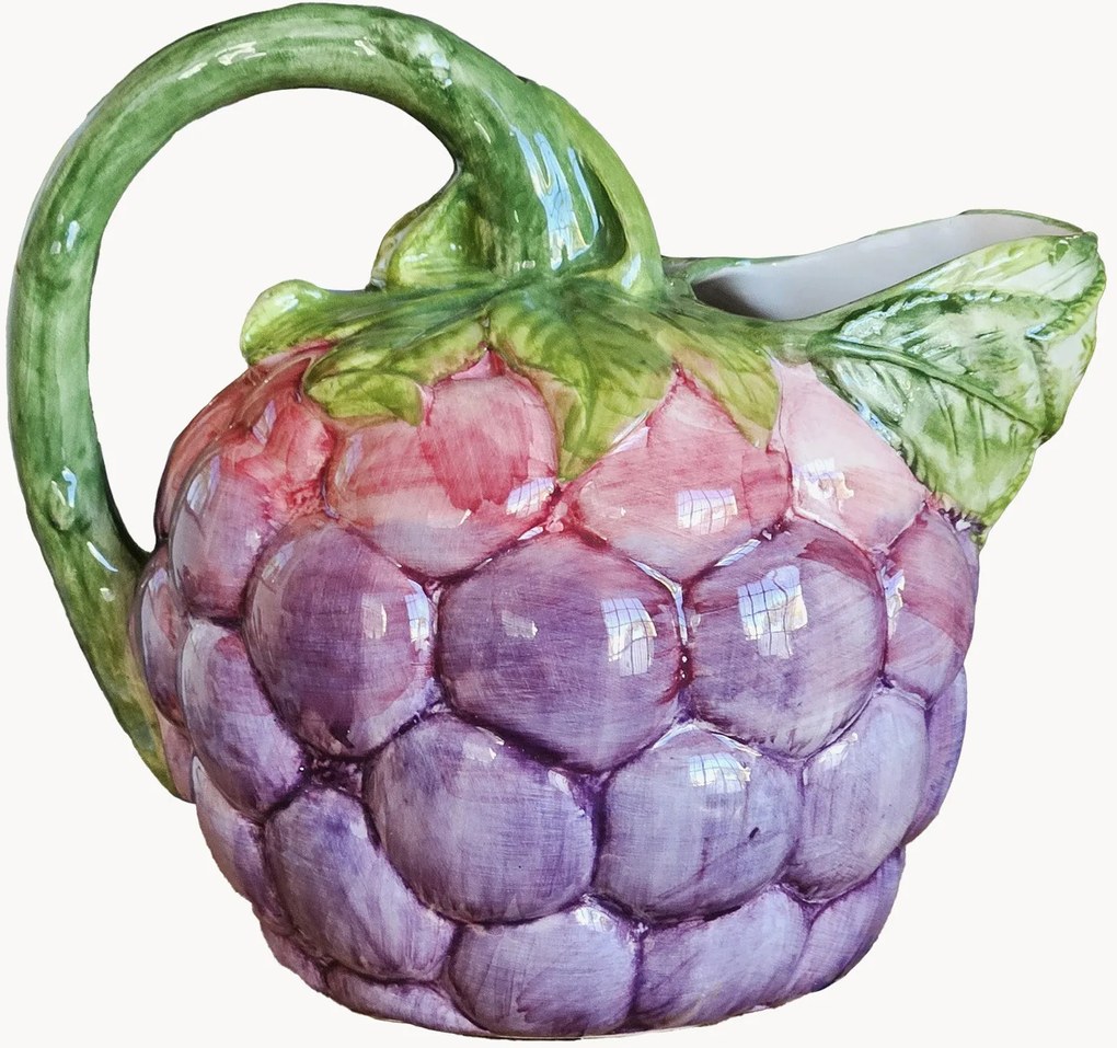 Handbeschilderde melkkan Fruit, 500 ml