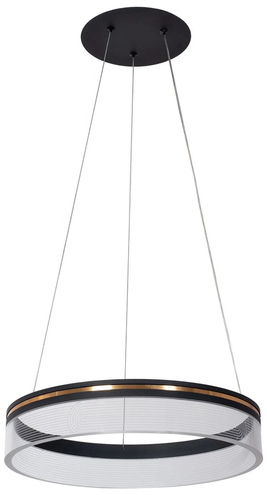 Hanglamp APP1191-CP 40cm Zwart