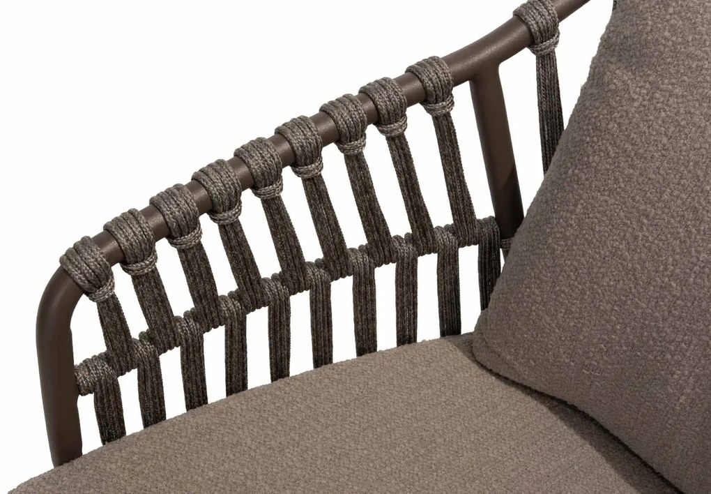 4 Seasons Outdoor Capalbio tuinstoel terre SALE Tuinstoel bruin weerbestendig