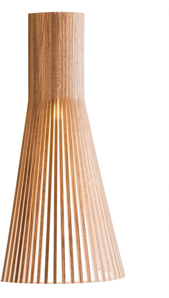 Secto Design Secto 4230 wandlamp LED 60cm met wandbevestiging walnoot