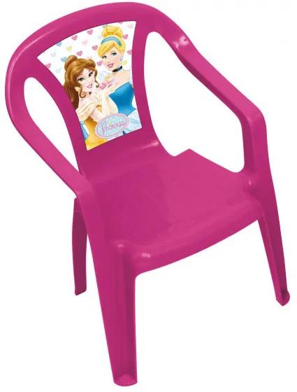 Kinderstoel Princess meisjes 51 x 36,5 x 40 cm roze