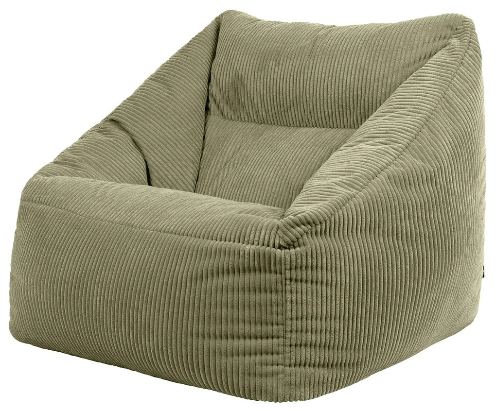 Cloudy Zitzak Stoel met Armleuning - Olijf