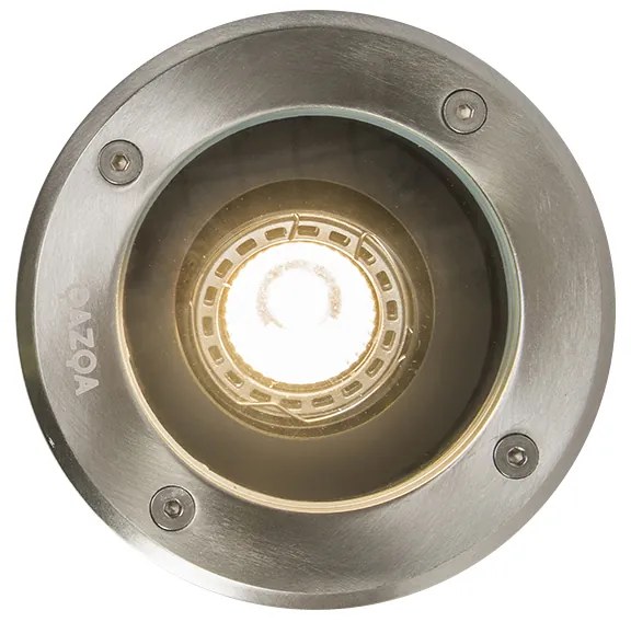 Set van 6 smart buiten grondspot verstelbaar incl. Wifi GU10 - Delux