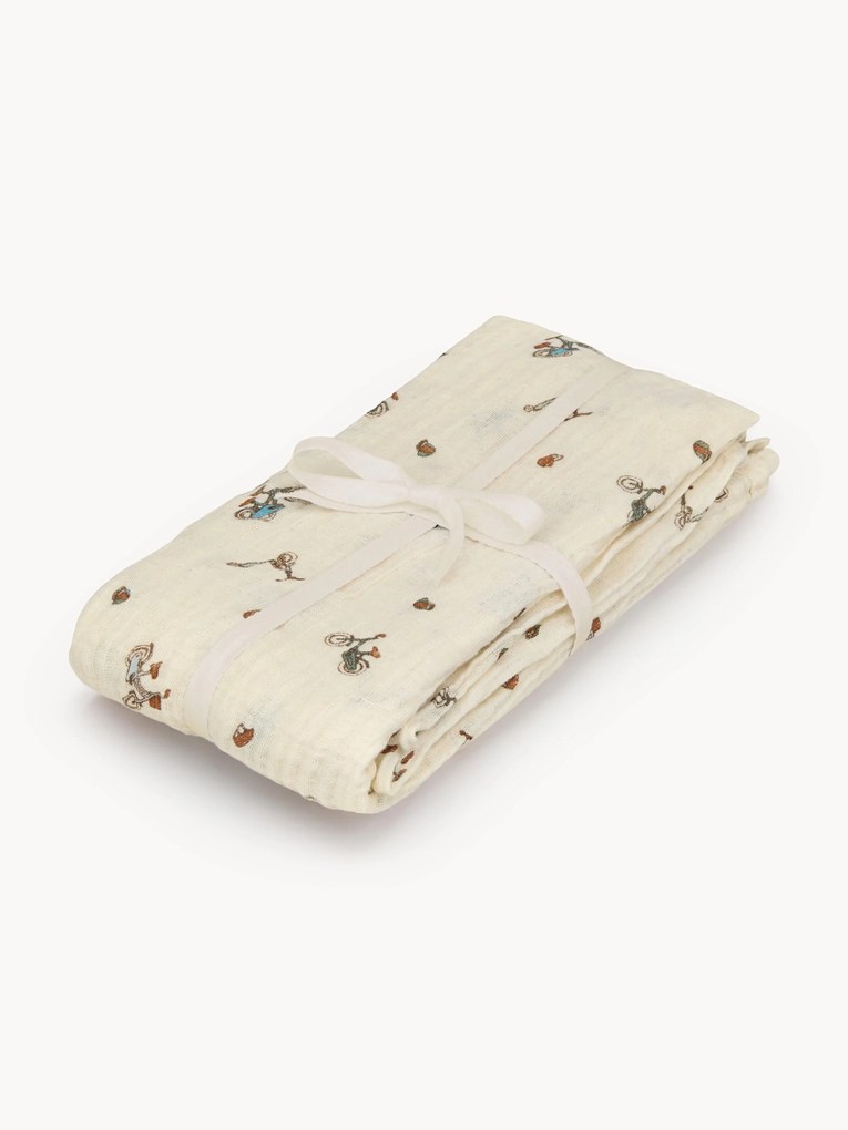 Inbakerdoek Bicycles van biokatoen