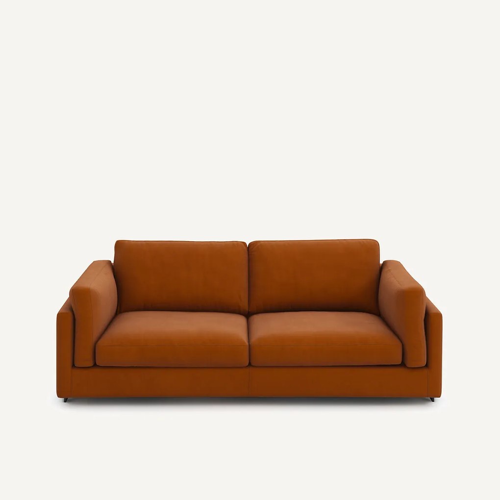 Omvormbare bank in linnen fluweel, César