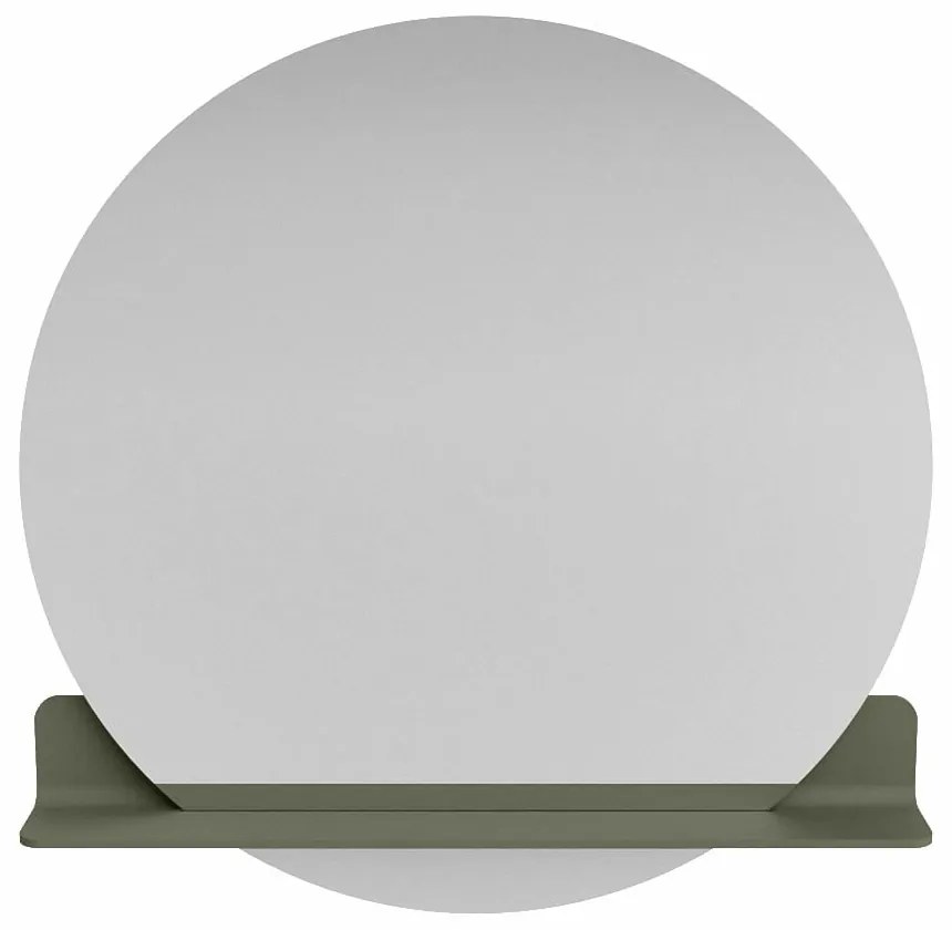 Mondiaz Spot spiegel rond Ø90cm met planchet army