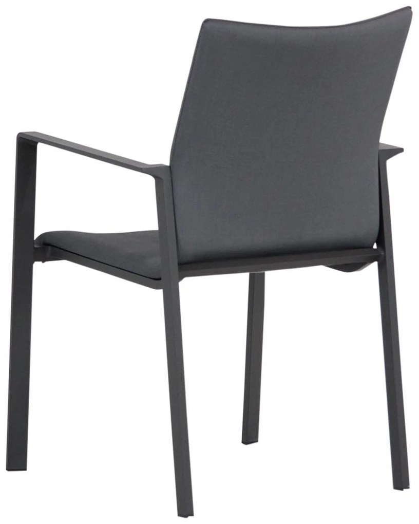 Lifestyle Garden Furniture Rome/Residence Dining Tuinset Aluminium/Textileen /Aluminium/textileen Grijs 7-delig