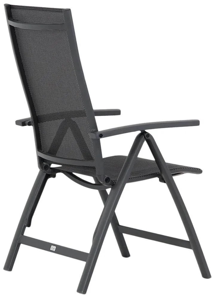 Tuinset 4 personen 180 cm Aluminium/textileen Grijs Presto Donato/Pallazo