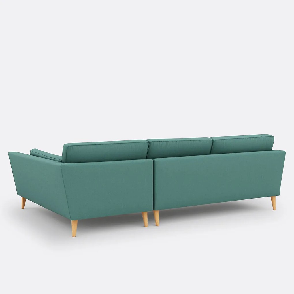 Hoekbank van katoen en polyester, Tasie