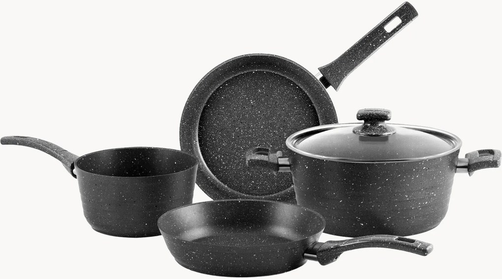 Kookset Zenith met antiaanbaklaag, 5-delig
