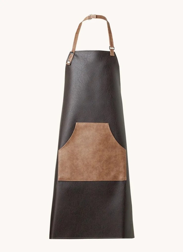 ASA Keukenschort van imitatieleer