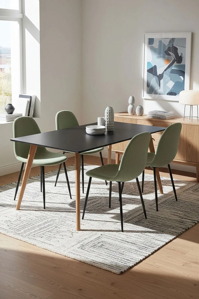 Rechthoekige tafel Synk 120 x 80 cm